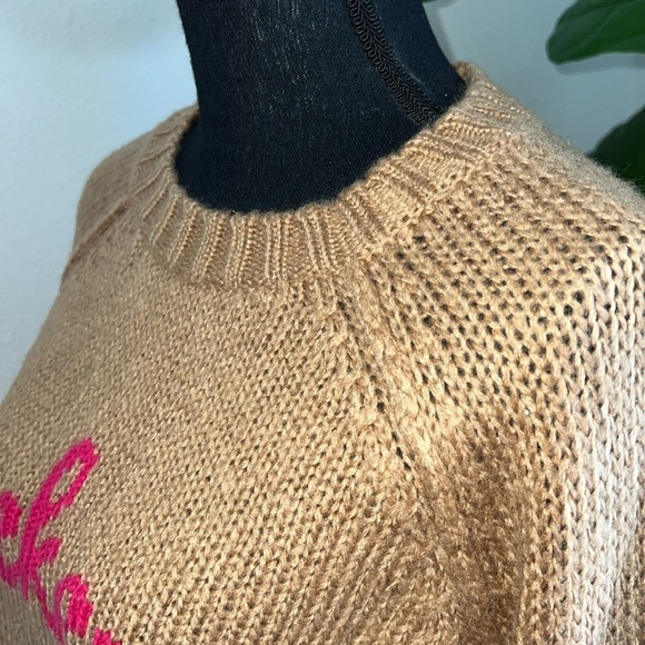 wooden ships WEEKEND Camel Crew Raglan Sweater - Picture 8 of 11